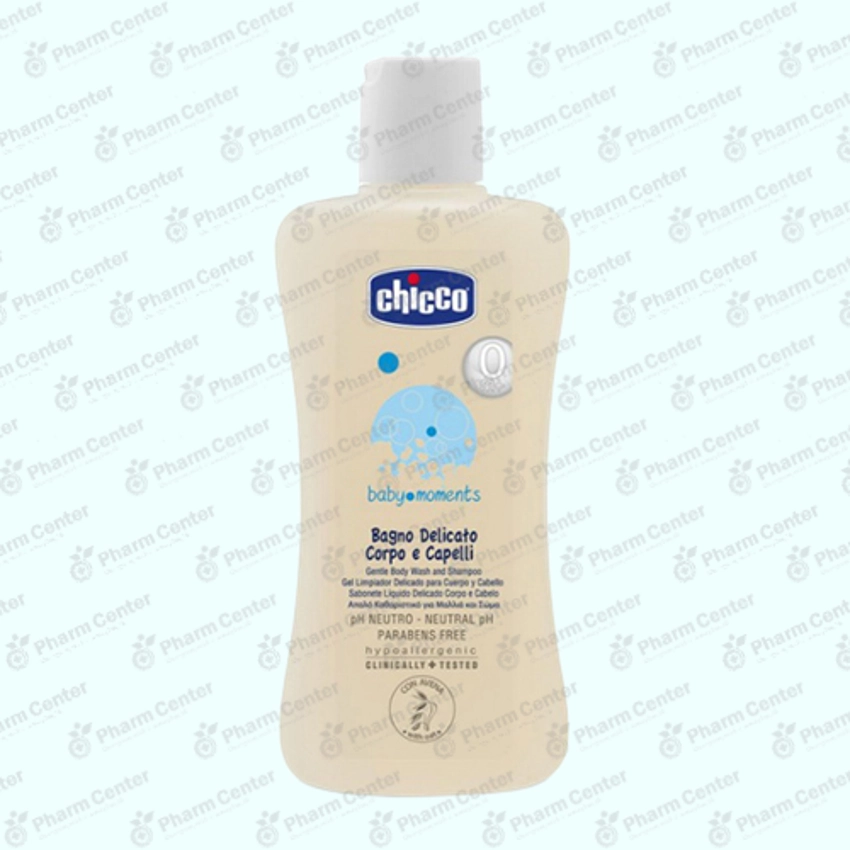Chicco մարմնի եվ մազերի գել մաքրող մանկական 705320 0ամս+ 200մլ