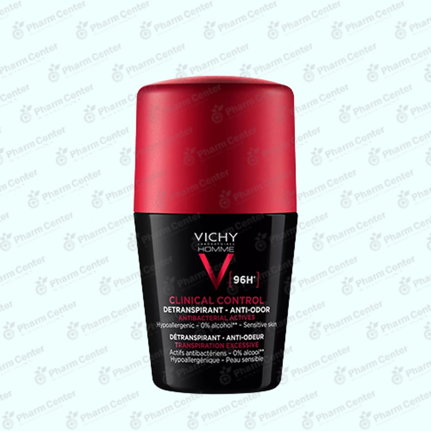 Vichy ОМ дезодорант-антиперспирант шариковый Clinical Control 96ч 50мл