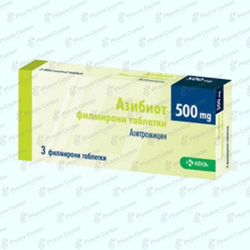 Ազիբիոտ դհտ 500մգ x3