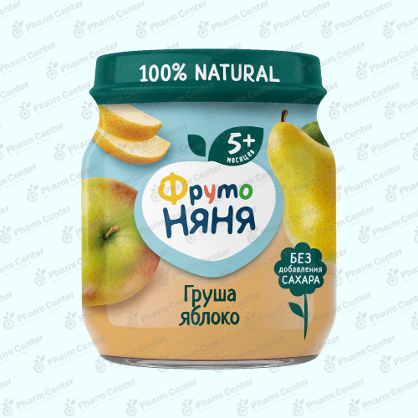 ФрутоНяня խյուս խնձոր և տանձ (5 ամս+) 100գ №1