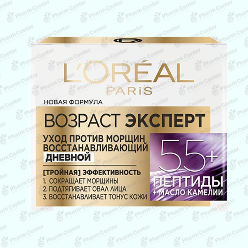 Loreal Крем д/лица  дн, Возраст Эксперт 55+ 50мл