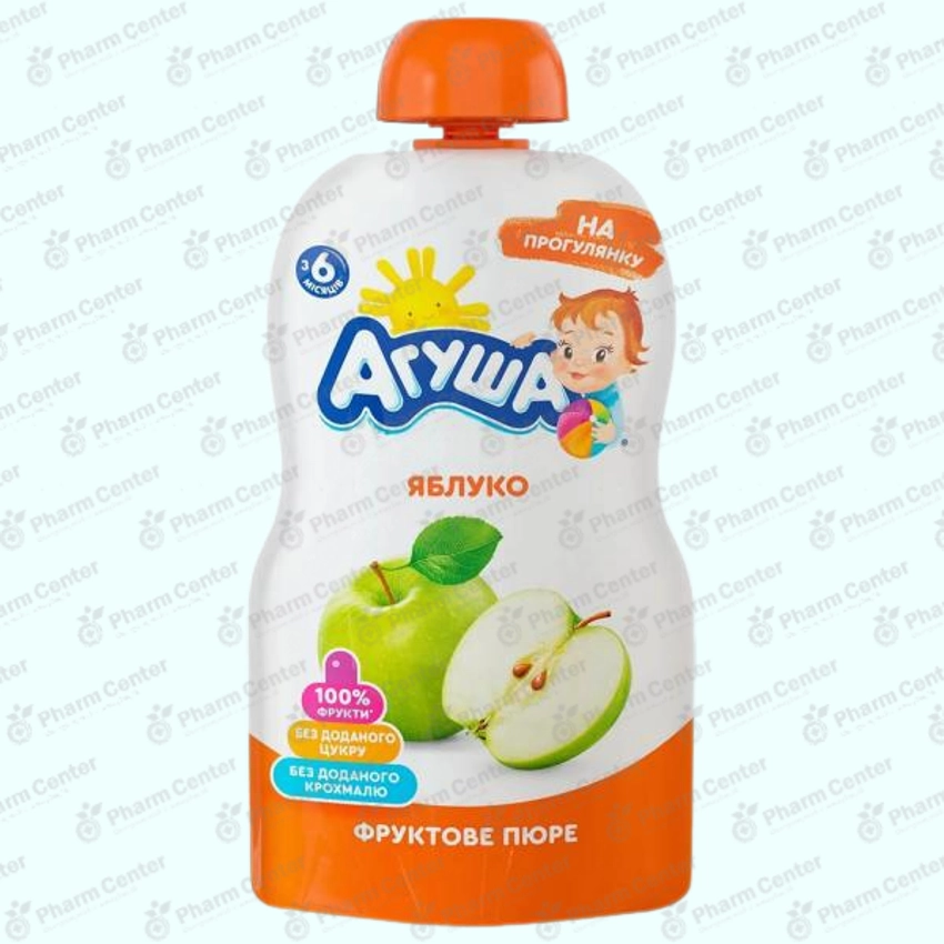Агуша խյուս խնձոր (6 ամս+) 90գ պաուչ №1
