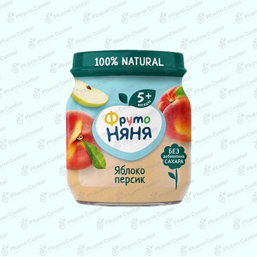 ФрутоНяня խյուս դեղձ (6 ամս+) 100գ №1