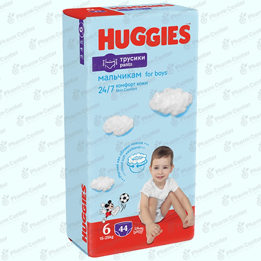 Huggies Ultra Comfort (6) վարտիքներ տղաների համար (15 - 25 կգ) №44