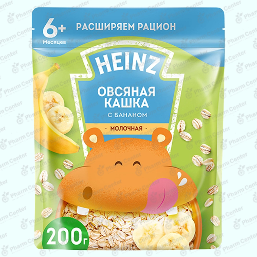 Heinz շիլա կաթնային՝ վարսակ, բանան և Օմեգա 3 (6 ամս+) 200 գ №1