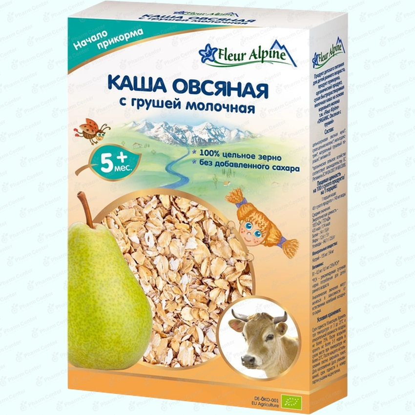 Ֆլեռ ալպին շիլա վարսակի տանձով 5ամս. 200գ.
