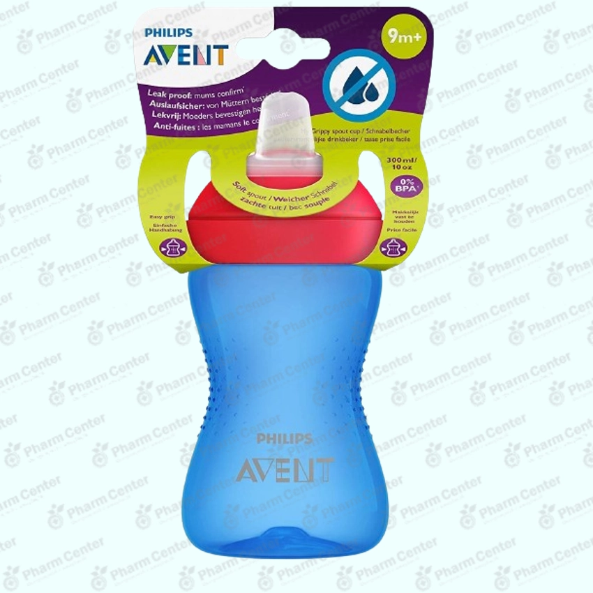 Avent բաժակ փափուկ քիթիկով (9ամս+) 300 մլ