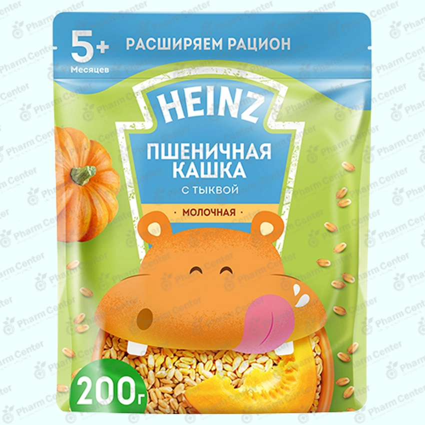 Heinz շիլա կաթնային՝ ցորեն, դդում և Օմեգա 3 (5 ամս+) 200 գ №1