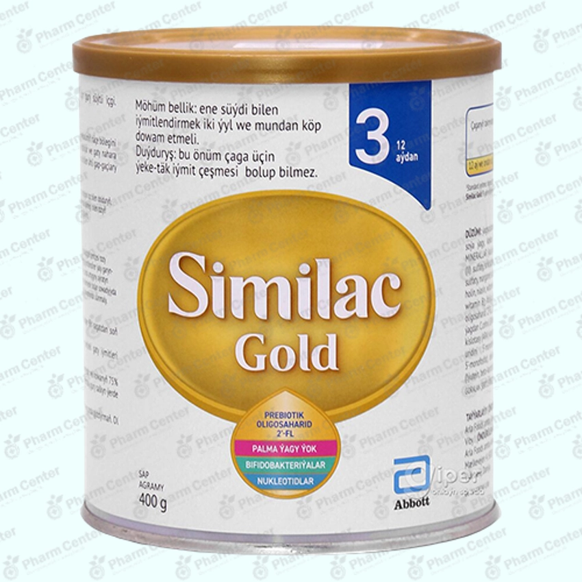 Similac Gold №3 կաթնախառնուրդ (12 ամս+) 400 գ