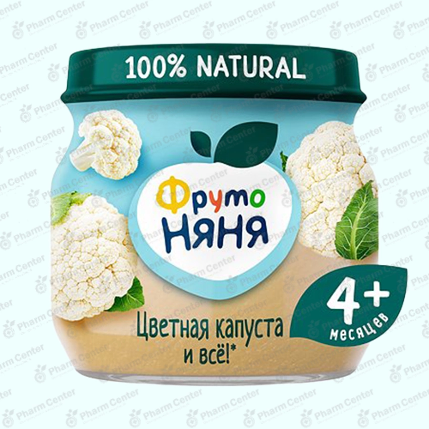 ФрутоНяня խյուս ծաղկակաղամբ (4 ամս+) 80գ №1