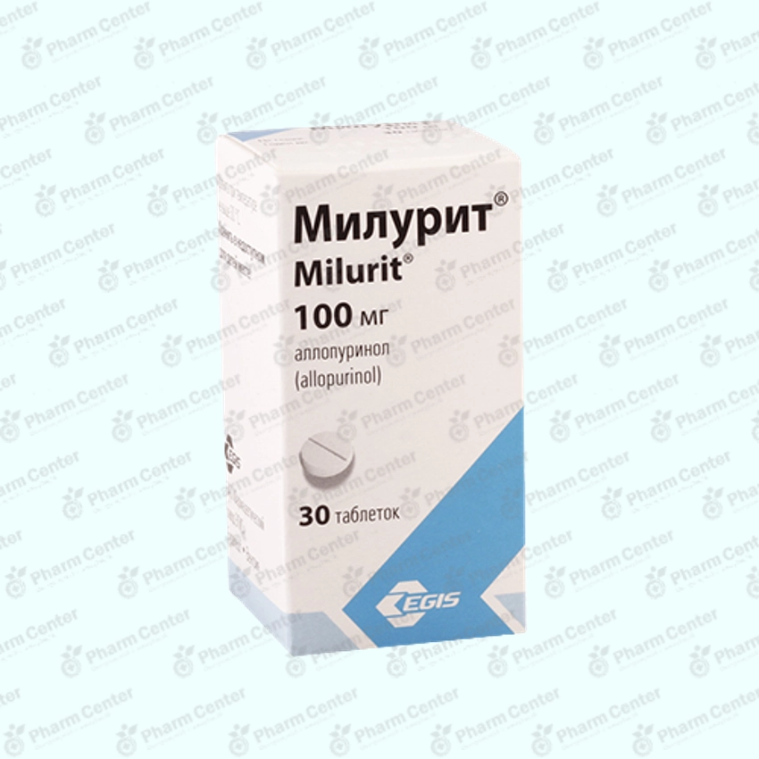 Միլուրիտ դհտ. 100մգ x 30