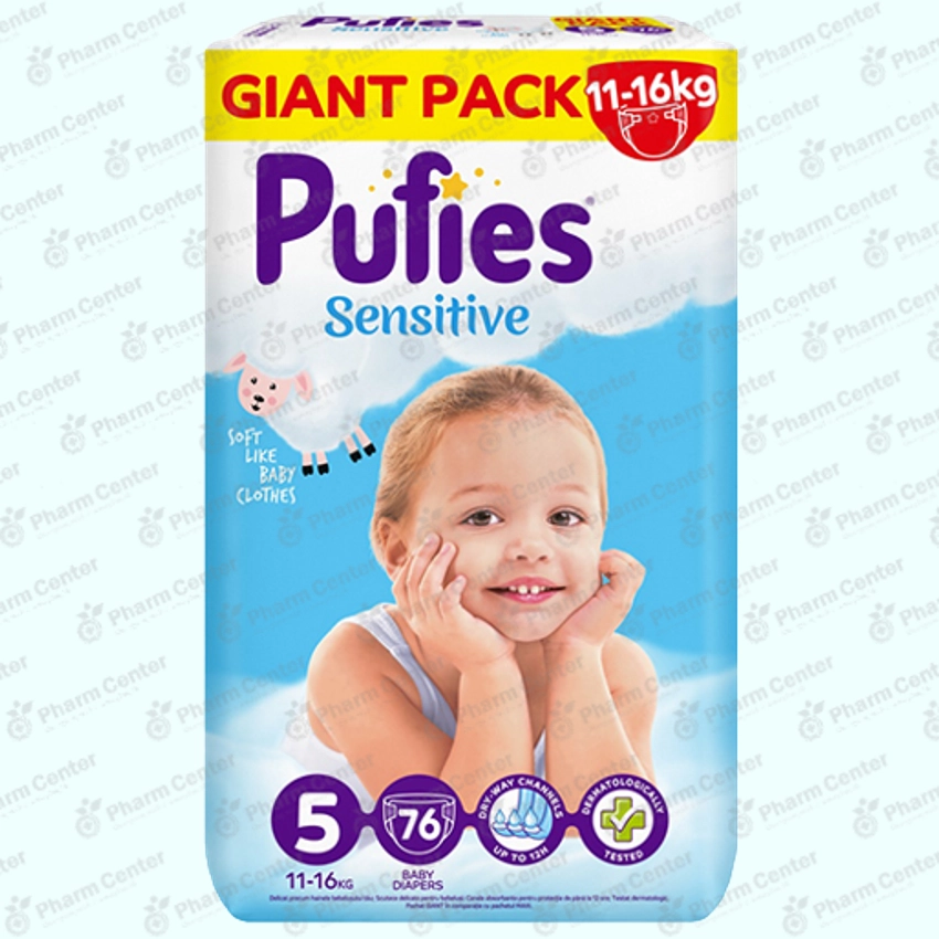 Pufies Տակդիր մանկական  N5 11-16կգ x 76