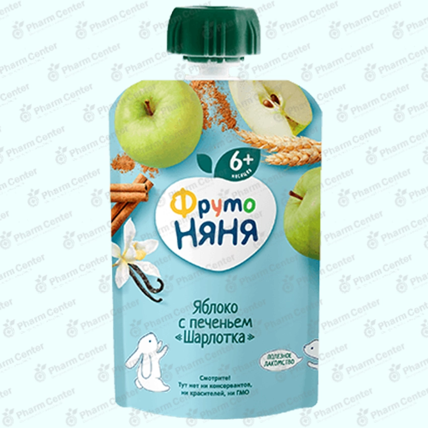 ФрутоНяня խյուս «Շարլոտկա» (6 ամս+) 90գ պաուչ №1
