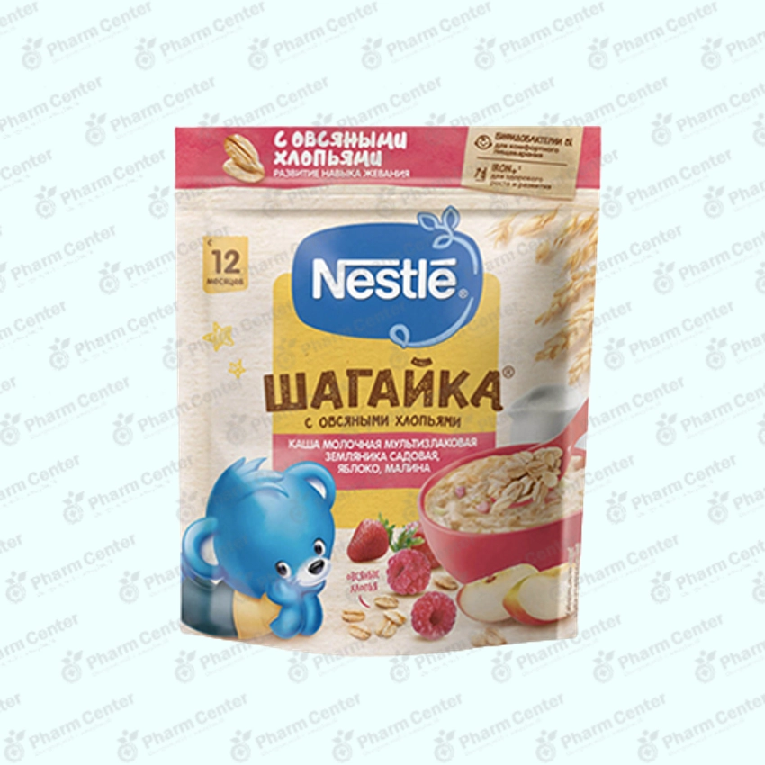 Nestle Շագայկա շիլա կաթնային՝ ազնվամորի սեվ մորի 12 ամսականից 190գ