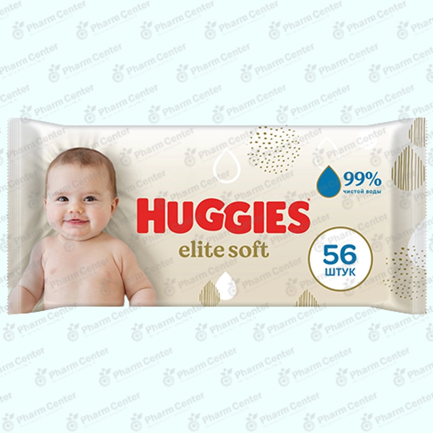 Huggies Elite Soft խոնավ անձեռոցիկ   №56