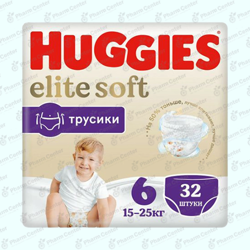 Huggies Elite Soft (6) վարտիքներ (15 - 25 կգ) №32