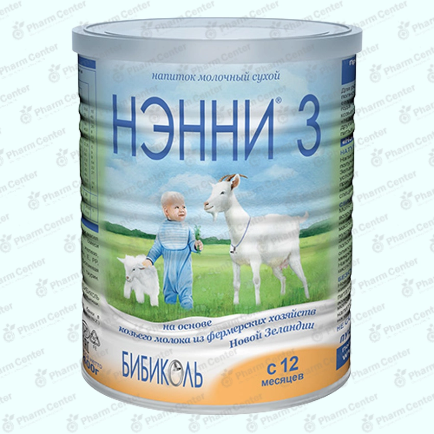 НЭННИ №3 կաթնախառնուրդ (12 ամս+) 400 գ